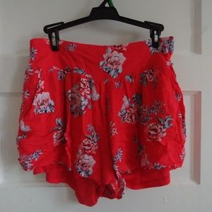 Torrid Floral Shorts